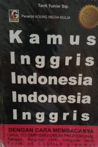 Image of Kamus Bahasa Inggris - Indonesia dan Indonesia - Inggris