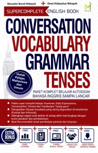 Image of Conversation Vocabulary Grammar Tenses