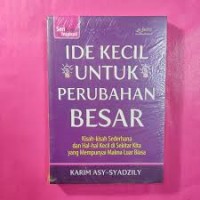 Image of Ide Kecil untuk Perubahan Besar
