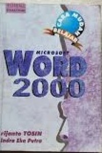Image of Microsoft Word 2000