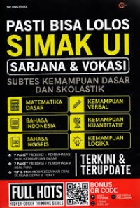 Image of Pasti Bisa Lolos Simak UI : Sarjana & Vokasi